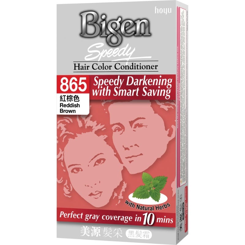 Bigen Speedy Hair Color Conditioner - 865 Reddish Brown